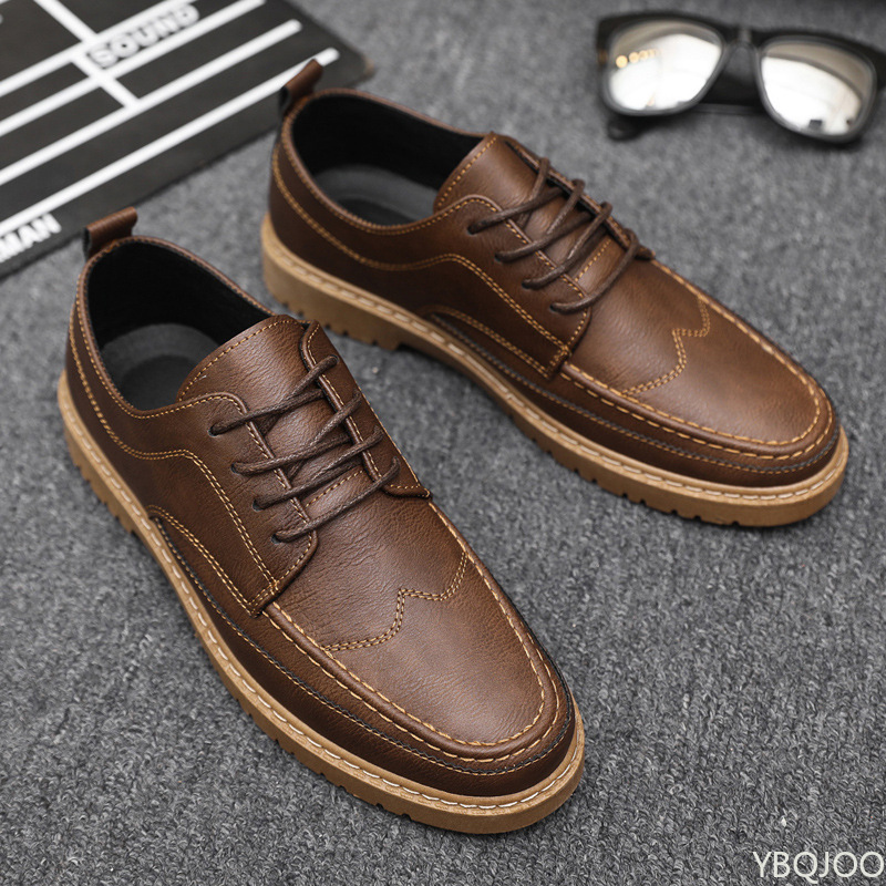 Leatherwork Clamp - Scarpe Casual in Pelle da Uomo,