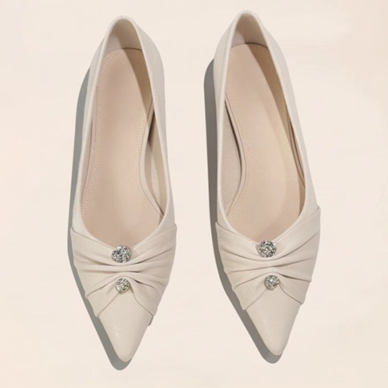 Leatherwork In French - Scarpe singole da donna in morbida