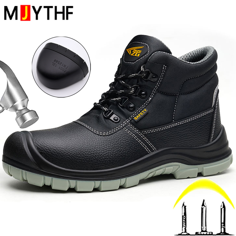 Leather Work Flats - Scarpe Antinfortunistiche S3 Standard per Uomo,