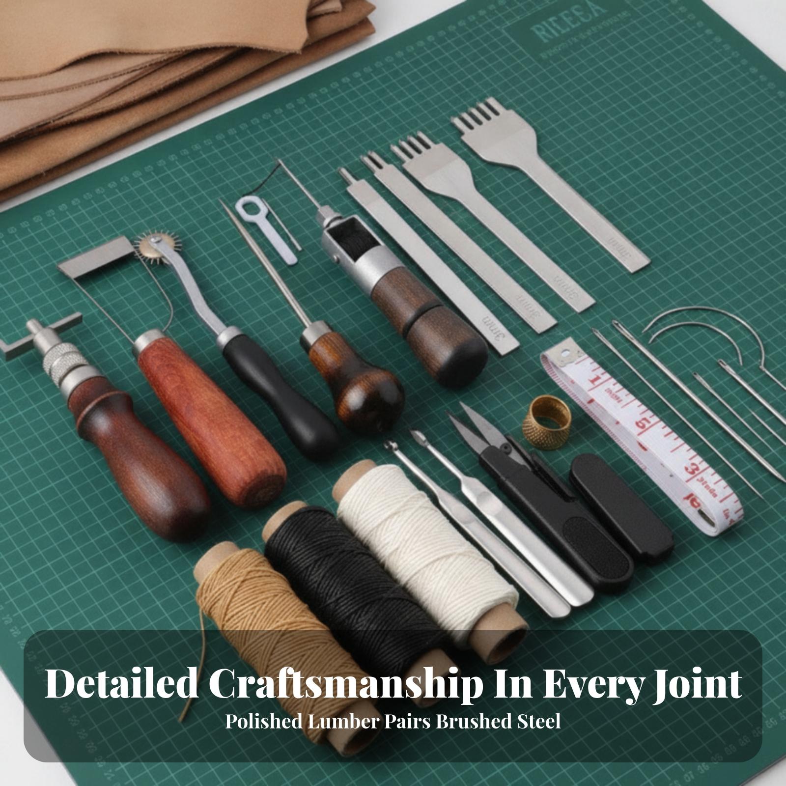 Kit di punzoni manuali per pel - Leatherwork Hobby recensione e prezzo
