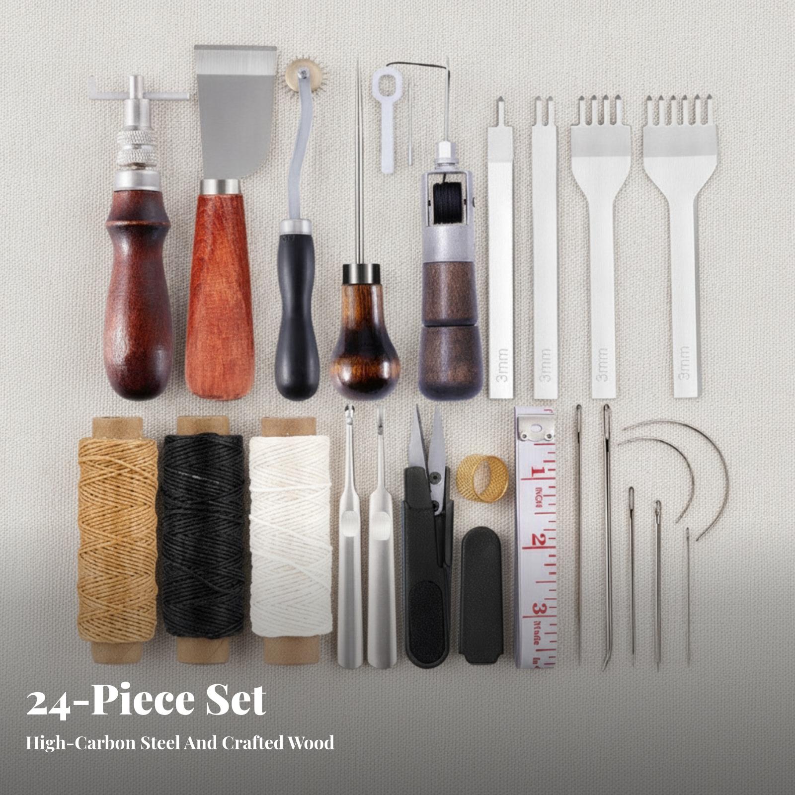 Kit di punzoni manuali per pel - Leatherwork Hobby recensione e prezzo