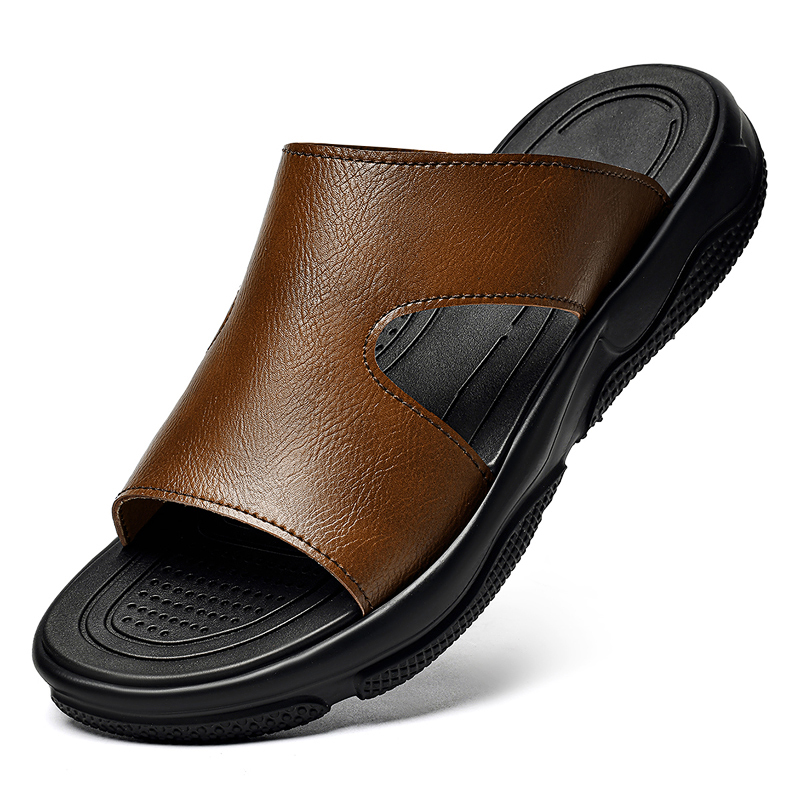 Sandali da uomo in pelle con s - Leather Work Flats recensione e prezzo
