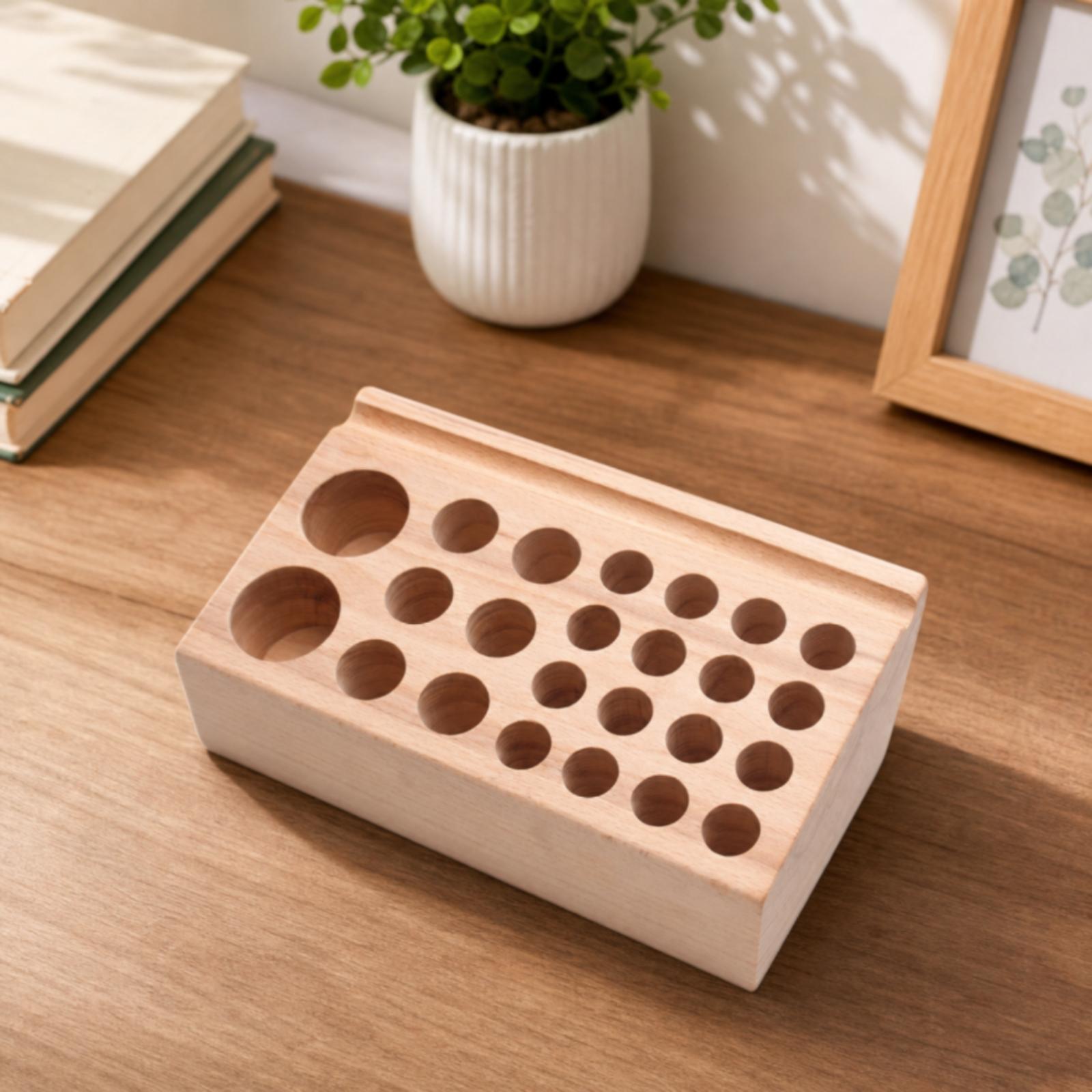 Porta punzoni in legno massell - Leatherwork Hobby recensione e prezzo