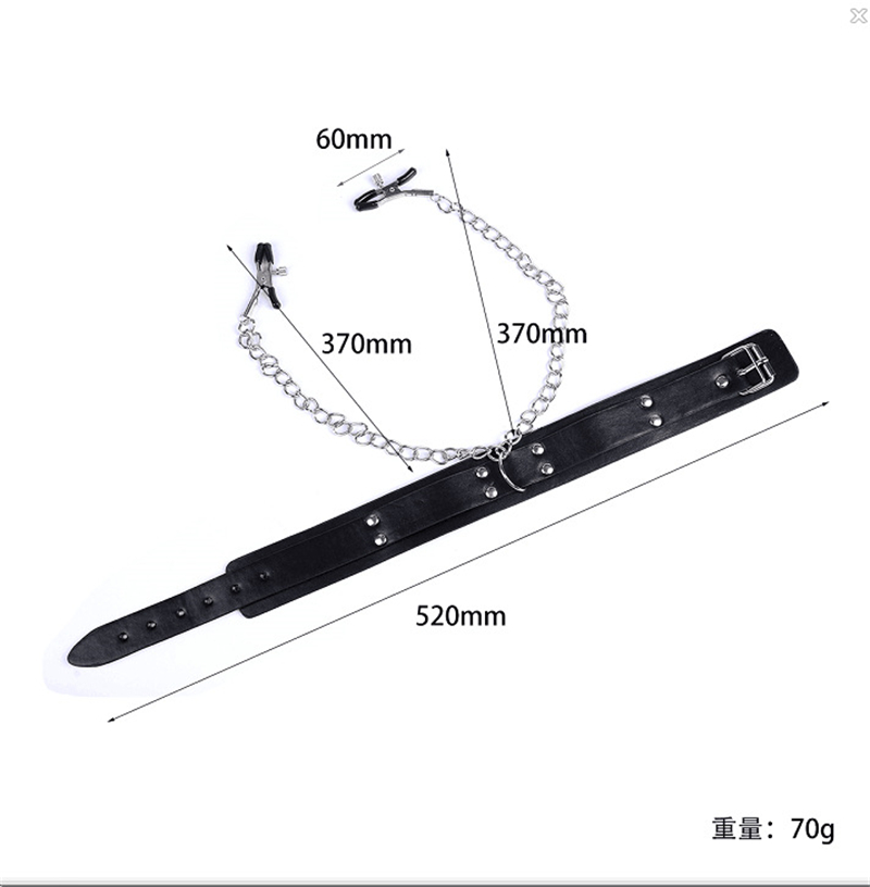 Cool Punk Choker collare in pe - Leatherwork Clamp recensione e prezzo