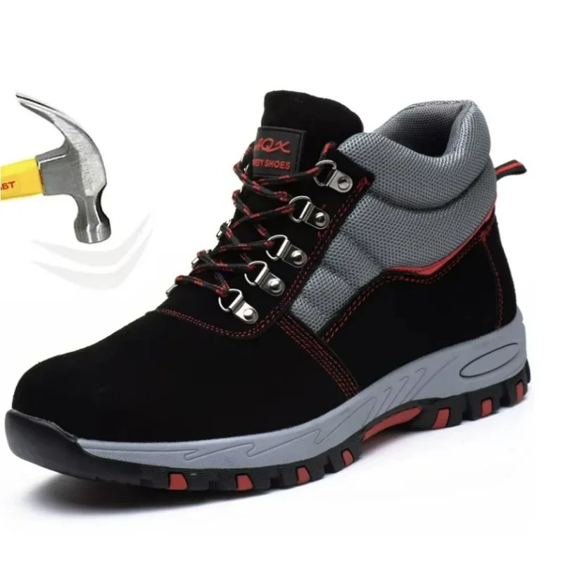 Stivali antinfortunistici da u - Leather Work Flats recensione e prezzo