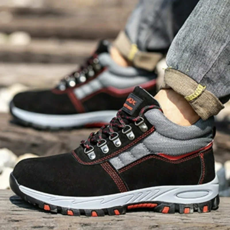 Stivali antinfortunistici da u - Leather Work Flats recensione e prezzo