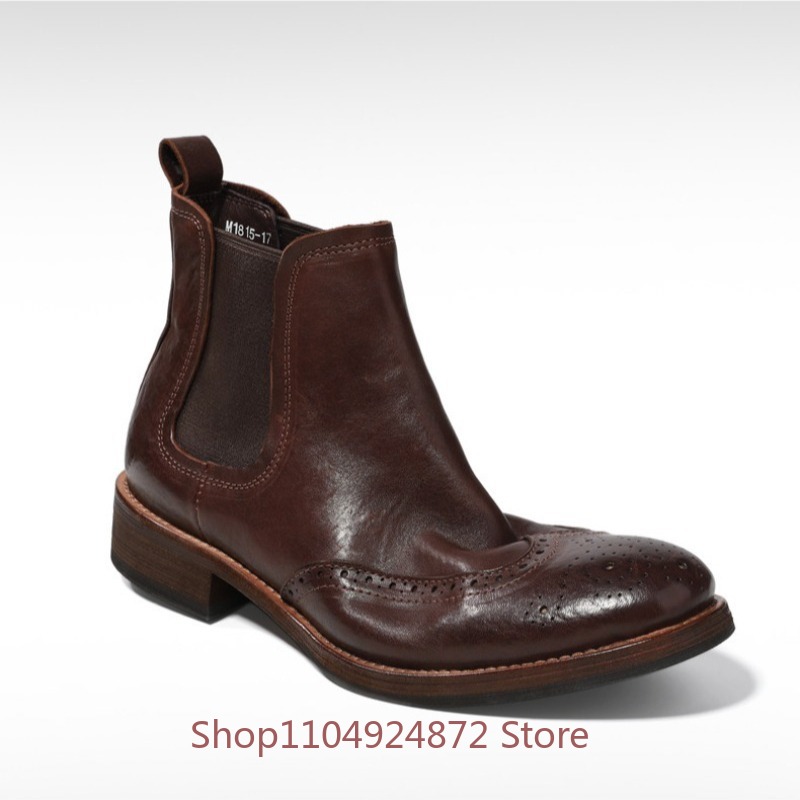 Stivaletti Chelsea Brogue Vint - Leatherwork Designs recensione e prezzo