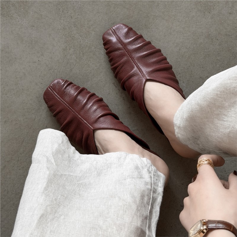 Dilalula 2026 Nuove Ciabatte d - Leather Work Flats recensione e prezzo