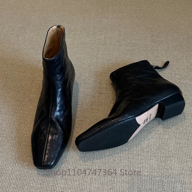 Stivali alla Caviglia in Pelle - Leatherwork In French recensione e prezzo
