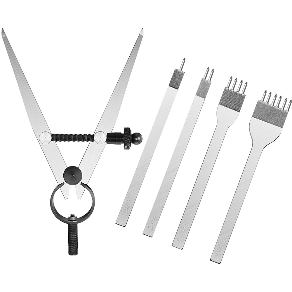 Set di scalpelli per pelle, pu - Wing Divider Stitch recensione e prezzo