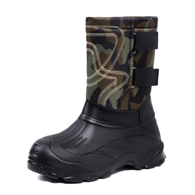 Stivali Invernali da Uomo Camo - Leather Work Flats recensione e prezzo