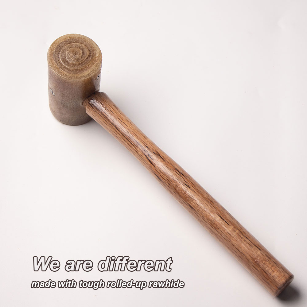 Martello in cuoio grezzo per i - Mallet Rawhide Craft recensione e prezzo